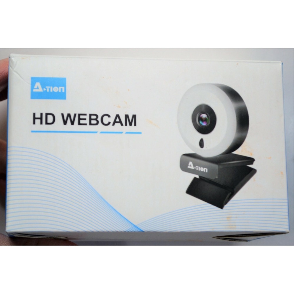 Full HD 1080P Webcam For Zoom Meetings New Open Box (C7)